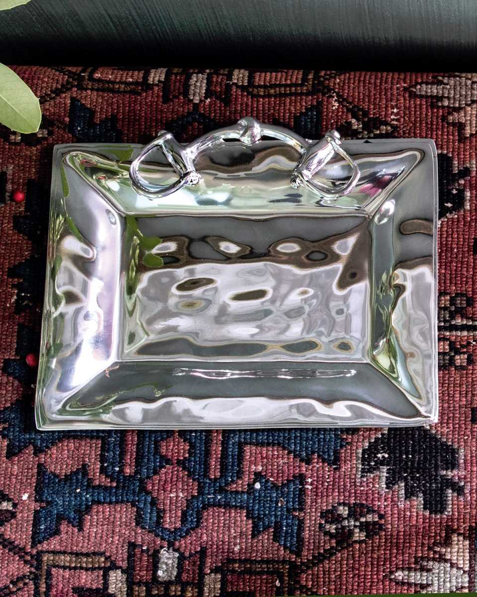 GIFTABLES Western Equestrian Petit Tray